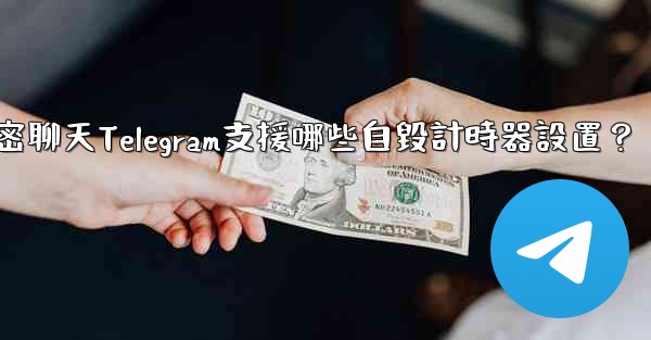 <b>秘密聊天Telegram支援哪些自毀計時器設置？</b>