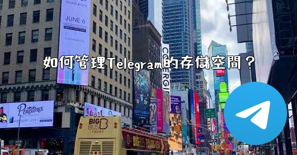 如何管理Telegram的存儲空間？