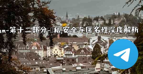 Telegram-第十二部分：隱私、安全與匿名性深度解析,telegram-第十二部分-隐私,安全与匿名性深度解析