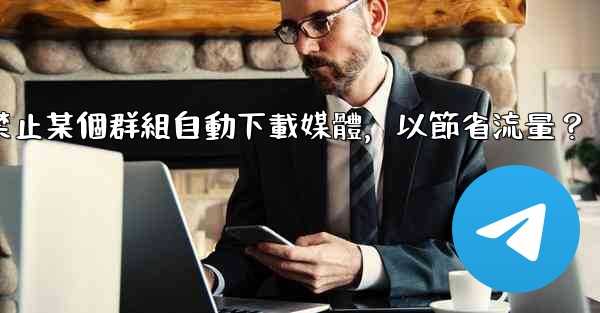 電報如何禁止某個群組自動下載媒體，以節省流量？