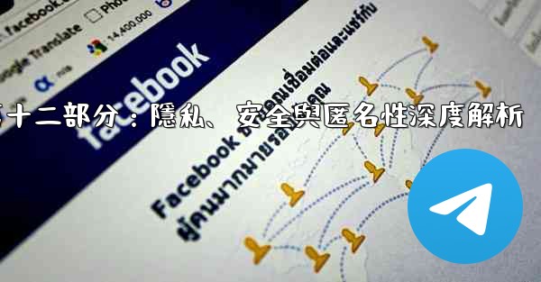 電報-第十二部分：隱私、安全與匿名性深度解析