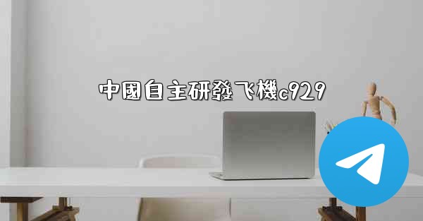中國自主研發飞機c929