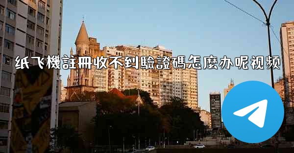 纸飞機註冊收不到驗證碼怎麼办呢视频