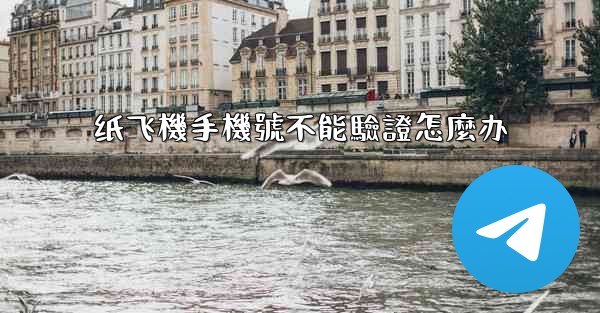 纸飞機手機號不能驗證怎麼办