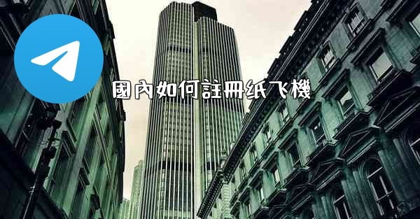 國內如何註冊纸飞機