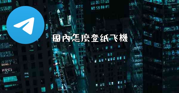 國內怎麼登纸飞機