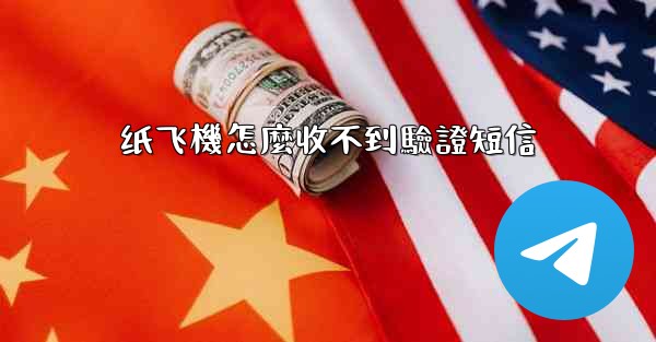 纸飞機怎麼收不到驗證短信