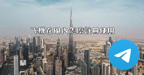 飞機在國內怎麼註冊使用