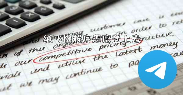 纸飞機程序怎麼登上去