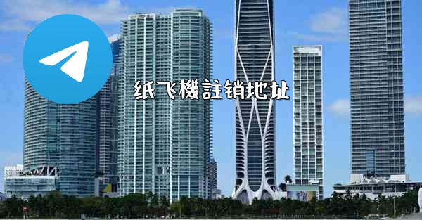 纸飞機註销地址