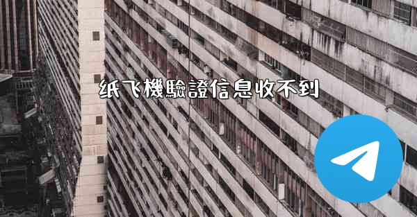 <b>纸飞機驗證信息收不到</b>