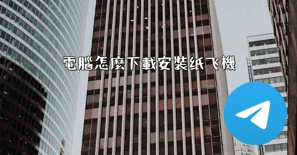 電腦怎麼下載安裝纸飞機