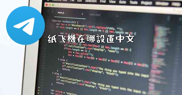 纸飞機在哪設置中文