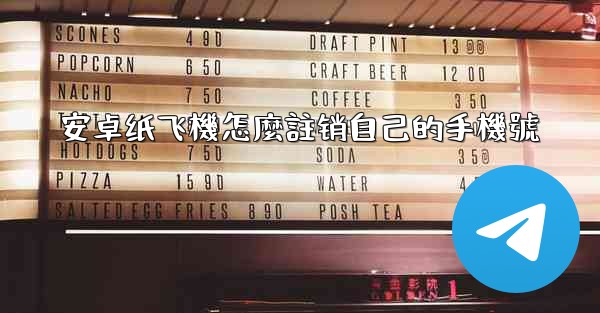 安卓纸飞機怎麼註销自己的手機號