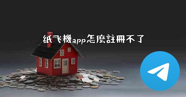 纸飞機app怎麼註冊不了