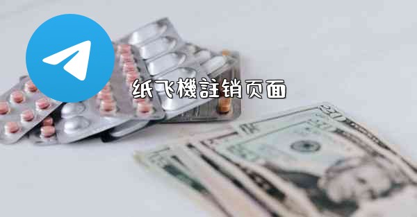 纸飞機註销页面