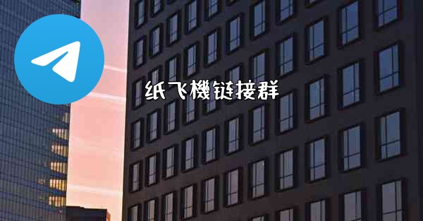 纸飞機链接群