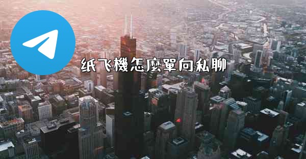 纸飞機怎麼單向私聊