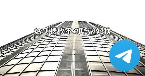 纸飞機收不到驗證短信