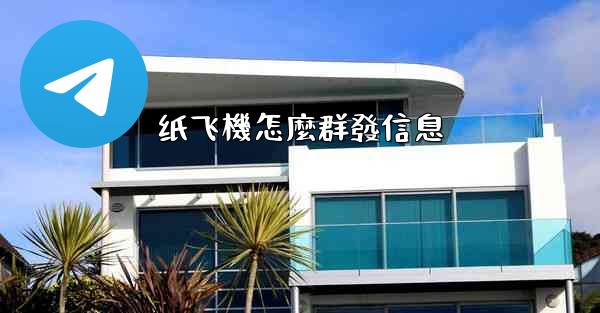 纸飞機怎麼群發信息