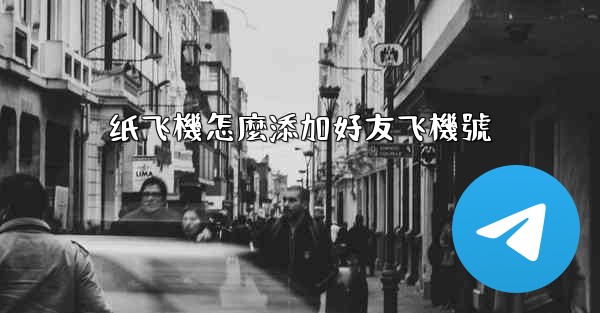 纸飞機怎麼添加好友飞機號