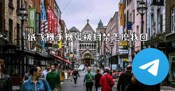 纸飞機手機號被封禁怎麼找回