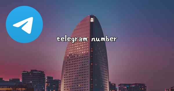 telegram number