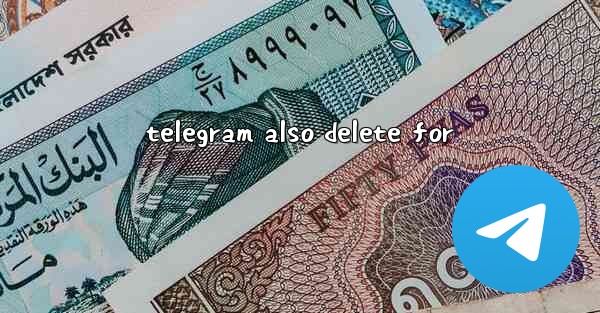 telegram also delete for
