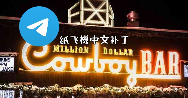 纸飞機中文补丁