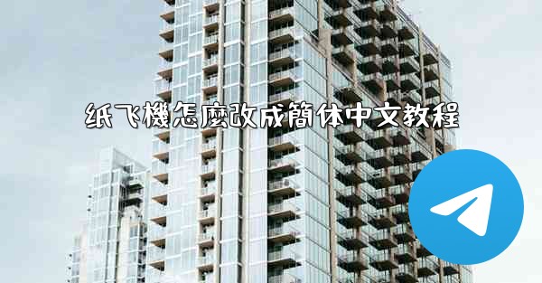 纸飞機怎麼改成簡体中文教程