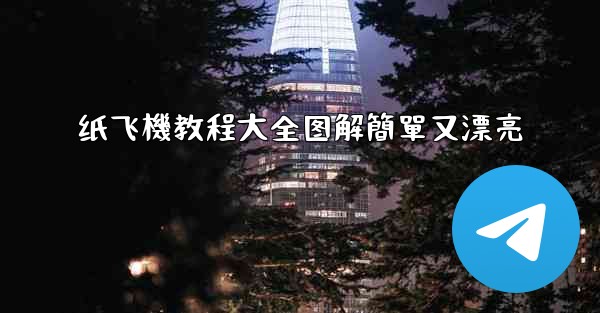 纸飞機教程大全图解簡單又漂亮