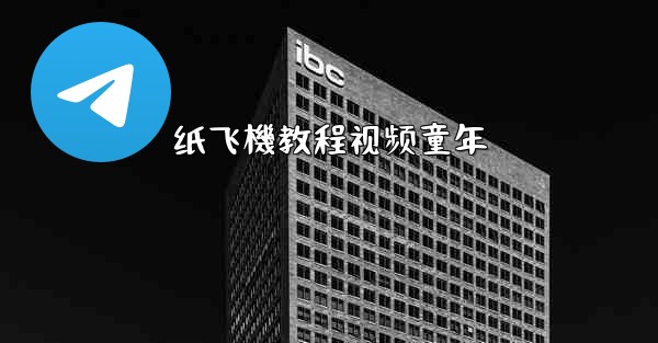 纸飞機教程视频童年