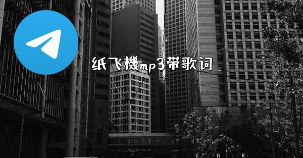 纸飞機mp3带歌词