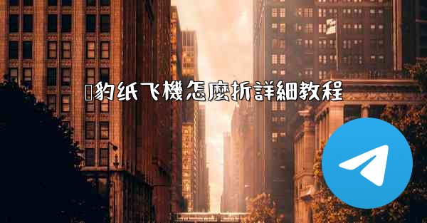 <b>猎豹纸飞機怎麼折詳細教程</b>