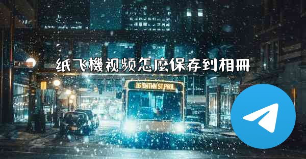 纸飞機视频怎麼保存到相冊