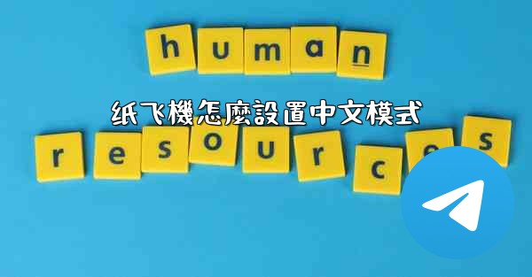纸飞機怎麼設置中文模式