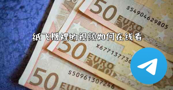 纸飞機裡的视频如何在线看