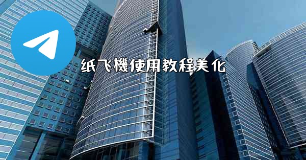 纸飞機使用教程美化