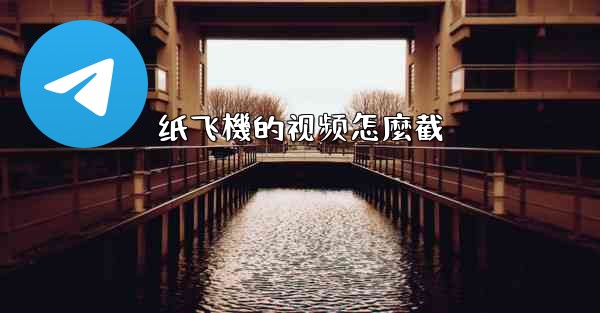 纸飞機的视频怎麼截