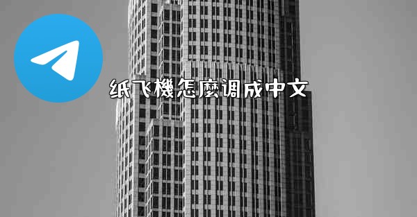 纸飞機怎麼调成中文