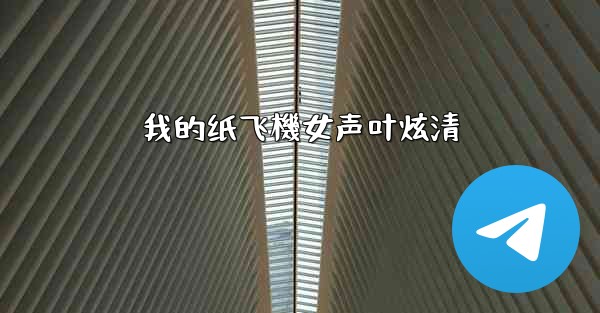 我的纸飞機女声叶炫清