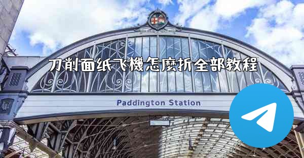 刀削面纸飞機怎麼折全部教程