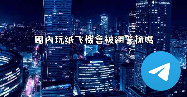 國內玩纸飞機會被網警抓嗎