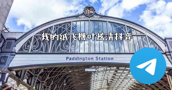 我的纸飞機叶炫清抖音