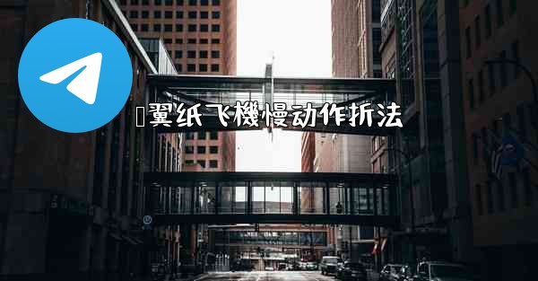 鸭翼纸飞機慢动作折法