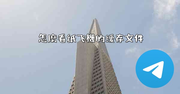 怎麼看纸飞機的缓存文件