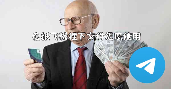 在纸飞機裡下文件怎麼使用
