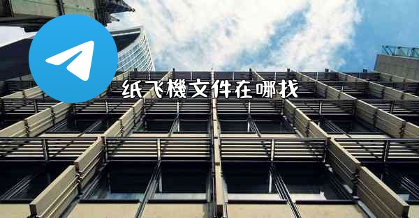 纸飞機文件在哪找