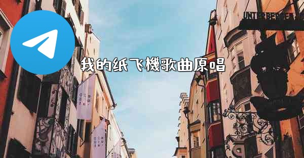 我的纸飞機歌曲原唱