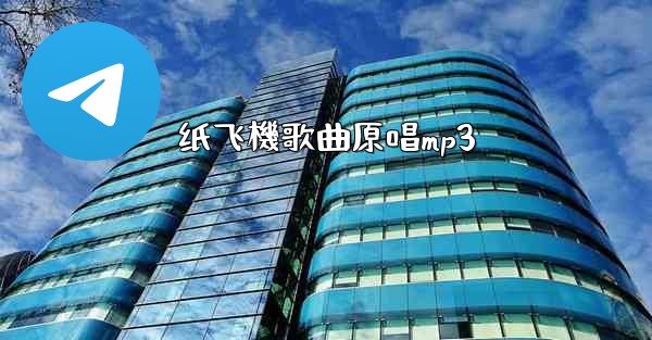 纸飞機歌曲原唱mp3